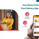 food delivery app features