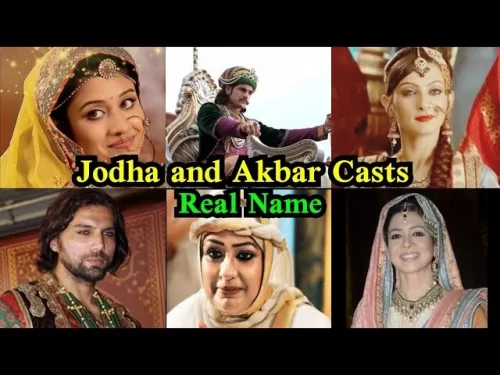 Jodha Akbar TV Serial Characters Real Names and Their Photos