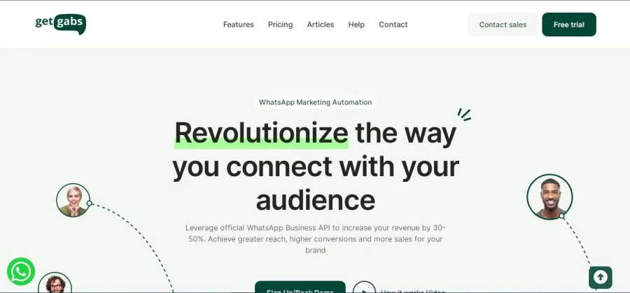 Getgabs: Best Official WhatsApp Business API Solution Platform