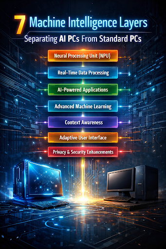 7 Machine Intelligence Layers Separating AI PCs From Standard PCs