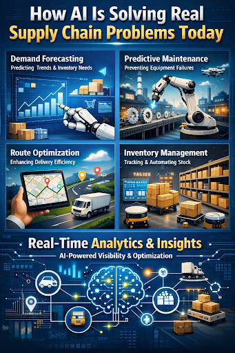 How AI Is Solving Real Supply Chain Problems Today